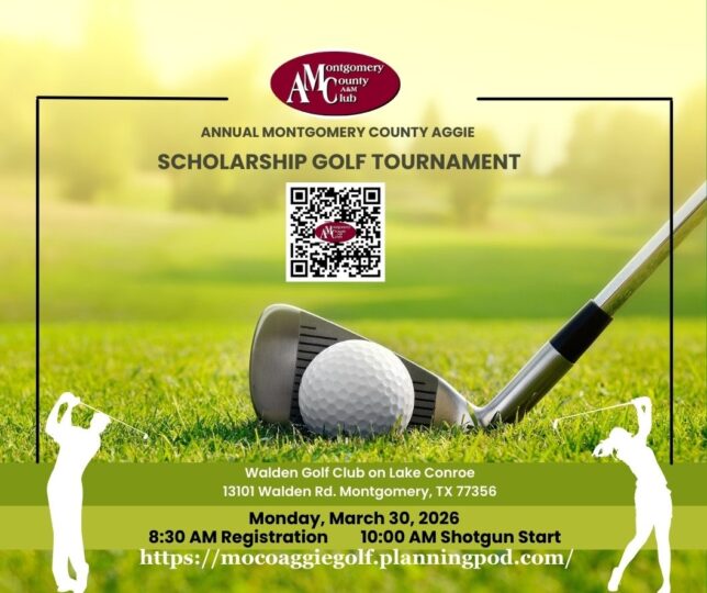Montgomery County A&M Club Golf Tournament information